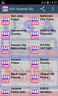 USA Scanner Radio android App screenshot 2